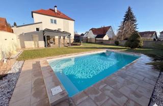 Einfamilienhaus kaufen in 3751 Sigmundsherberg, Provisionsfrei: Modernes Einfamilienhaus mit Pool, PV-Anlage, Erdwärme & großem Garten