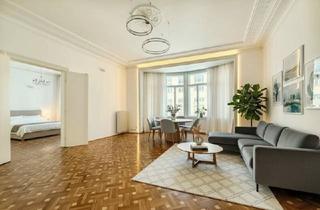 Wohnung mieten in Biberstraße, 1010 Wien, Nähe Stadtpark: Großzügige 137 m² Altbauwohnung mit kleinem Balkon