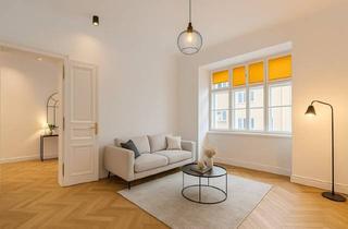 Wohnung kaufen in Blumauergasse, 1020 Wien, ++ Wohnen in Augartennähe ++ Erstklassig sanierte Altbauwohnung in ruhiger Seitenstraße in unmittelbarer Nähe zur U-Bahnstation Taborstraße + 2,5 Zimmer