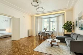 Wohnung mieten in Biberstraße, 1010 Wien, Nähe Stadtpark: Großzügige 137 m² Altbauwohnung mit kleinem Balkon