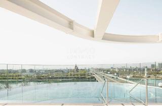 Wohnung kaufen in Wagramer Straße, 1220 Wien, ERSTBEZUG: Hochwertige 2-Zimmer-Wohnung im 13. Stock mit Blick Richtung Kahlenberg!