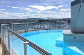 Wohnung mieten in 1100 Wien, Voll möblierte 3 Zimmer Wohnung mitLoggia, Pool, Sauna, Terrasse und Fitnessbereich am Wienerberg!
