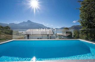 Villen zu kaufen in 5311 Innerschwand, Einfamilienvilla mit Privatpool & Garten - SEE.LEBEN Mondsee