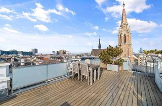 Maisonette kaufen in Radetzkyplatz, 1030 Wien, Panoramablick zum Verlieben!Dachterrassen-Maisonette im Herzen der Metropole Wien