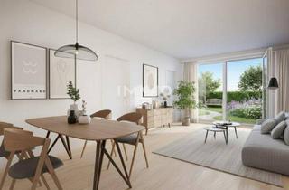 Wohnung kaufen in Ferdinand-Wolf-Park, 1140 Wien, 2 Zimmer mit westseitigem Eigengarten im 1. Liftstock! Ein Traum inkl. Küchengutschein