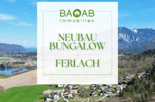 Haus kaufen in 9162 Strau, Sonniger Neubau-Bungalow mit großem Grundstück in ruhiger Lage nahe Klagenfurt