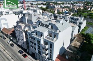 Wohnung kaufen in Donaufelder Straße, 1220 Wien, Moderne 3-Zimmer-Wohnung mit Terrasse auf Eigengrund – Erstbezug, Fußbodenheizung. - WOHNTRAUM