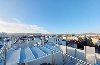 Wohnung mieten in Arnethgasse, 1160 Wien, 4-Zimmer DG-Wohntraum mit 130m² Terrassen und privatem Pool!
