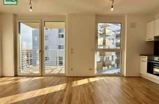 Wohnung mieten in Kaisermühlenstraße, 1220 Wien, Lichtdurchflutete 1-Zimmer Wohnung bei der Alten Donau - ab 01.05.2026 verfügbar!