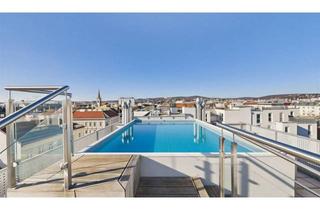 Penthouse mieten in Arnethgasse, 1160 Wien, Dachparadies | Modernes 4-Zimmer-Penthouse mit privatem Pool | XXL-Outdoor-Area (130 m²) | Weitblick | Klimatisiert