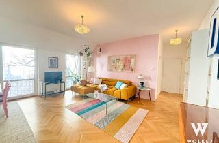 Wohnung kaufen in 1070 Wien, Dachgeschoßjuwel mit Terrasse und Blick auf den Stephansdom – Ruhelage im Herzen von Neubau