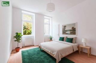 Wohnung kaufen in Ehrenfelsgasse, 1120 Wien, Toll geschnittenes Altbau-Juwel in Ruhelage nahe U4, U6 und Theresienbad! 1. OG mit Lift!