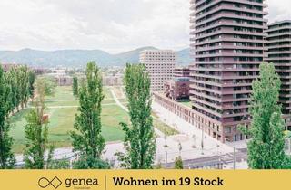 Wohnung kaufen in Schloßberg, 8020 Graz, Wohnen im 19 Stock mit Schlossbergblick - Graz Reininghaus - Raumhöhe 3,10 m - Hauseigener Spa Bereich