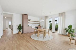 Wohnung kaufen in Ackergasse 14, 2700 Wiener Neustadt, PROVISIONSFREI! Lichtdurchflutete 4-Zimmer-Dachgeschoßwohnung | Traumhafte Rundumterrasse | Schrankraum