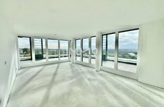 Penthouse kaufen in 1100 Wien, Exklusives Penthouse mit 90m2 Panoramaterrasse: Provisionsfrei: Wohnung + Büro mit luxuriöser Ausstattung