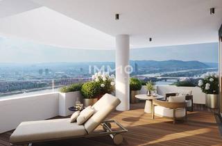Penthouse kaufen in Wagramer Straße 2/46-04, 1220 Wien, NEU: Das wahrscheinlich schönste Penthouse im höchsten Wohnturm Österreichs - Concierge, Spa, Pool