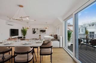 Wohnung kaufen in 1050 Wien, Imposants Wohnjuwel | 7 Stilwohnungen mitten in der Stadt [DG + kernsanierter Altbau] | elegant & hochwertig