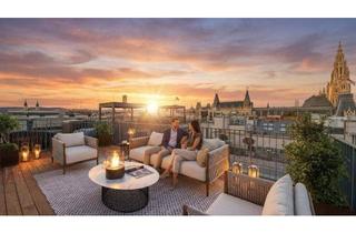 Maisonette kaufen in 1010 Wien, The Rathauspark Residence - Exklusives Dachgeschossapartment im Herzen von Wien