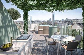 Maisonette kaufen in Hetzgasse, 1030 Wien, Penthouse: Private Dachterrasse mit Pool und Outdoor-Küche