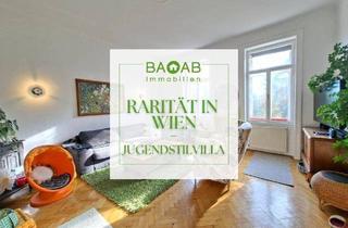 Villen zu kaufen in 1190 Wien, Rarität in Wien: Jugendstilvilla mit 3 Wohnungen, Garten & großzügiger Raumhöhe