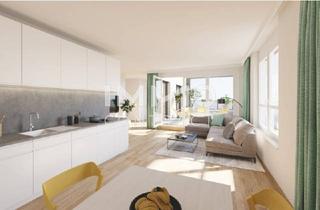 Wohnung kaufen in Donau, 1220 Wien, ANLAGEWOHNUNG - Sonnige 2 Zimmerwohnung mit 26 m² Terrasse und Weitblick