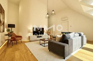 Penthouse mieten in 1130 Wien, Wohnen auf höchstem Niveau: Luxus-Penthouse mit 3,60 m Raumhöhe und 4 Zimmern