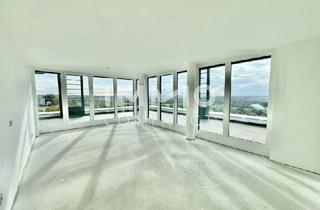 Penthouse kaufen in 1100 Wien, Exklusives Penthouse mit 90m2 Panoramaterrasse: Provisionsfrei: Wohnung + Büro mit luxuriöser Ausstattung