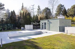 Wohnung kaufen in Schreiberweg, 1190 Wien, Luxuriöse 5 Zimmer Gartenwohnung mit privatem Pool und eigenem Poolhaus! Leben in den Weinbergen!