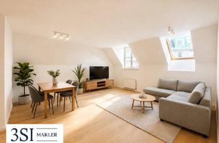 Maisonette kaufen in Schönbrunner Straße, 1050 Wien, Wohnen über den Dächern: Traumhafte Dachgeschoß-Maisonette nahe dem Schlossquadrat