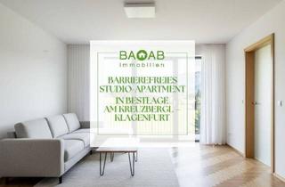 Wohnung kaufen in Berg, 9020 Klagenfurt, Barrierefreies Studio-Apartment in Bestlage am Kreuzbergl – Klagenfurt am Wörthersee