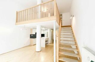 Wohnung mieten in Penzinger Straße, 1140 Wien, Wohnen mit Wow-Faktor: Galerie-Wohnung mit Garten nahe U4 Braunschweiggasse