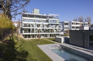 Wohnung kaufen in Schreiberweg, 1190 Wien, Luxus in den Weinbergen! Exklusive Erstbezug Gartenwohnung mit privatem Pool und Poolhaus!