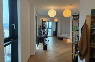 Wohnung mieten in Bulgariplatz 15, 4020 Linz, Helles Neubau-Studio (43,5m²) mit Balkon, Yogastudio, Terassen * Befristet * Nachmieter