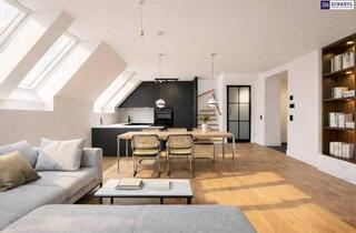 Maisonette kaufen in Bechardgasse, 1030 Wien, Exklusive Luxus-Dachterrassenwohnung mit traumhaftem Fernblick – Nähe Rochusmarkt/Stadtpark in Ruhelage!