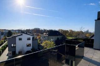 Penthouse mieten in 1220 Wien, Luxury Living! Penthouse mit ca. 30qm Dachterrasse! Skyline+Kahlenberg Blick! Garage!