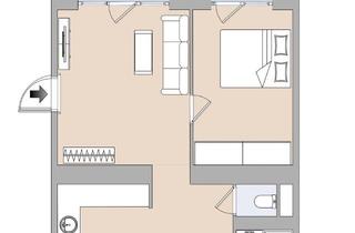Wohnung mieten in Hafnerstraße 42, 8055 Graz, Moderne Neubauwohnung mit Balkon im ersten Stock