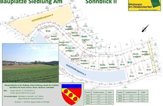 Grundstück zu kaufen in Am Sonnblick, 3522 Lichtenau, Baugrundstück in der Siedlung Süd - Am Sonnblick II