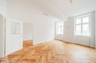 Wohnung kaufen in Josefstädter Straße, 1080 Wien, Wunderschöne 3-Zimmer Altbauwohnung im Eg, Erstbezug!