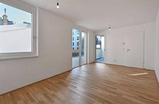 Wohnung kaufen in Fahrbachgasse 6-8/5, 1210 Wien, NEU >> moderne 2-Zimmer Wohnung mit hofseitigem Südwest Balkon >> Nähe Alte Donau, Bahnhof Floridsdorf