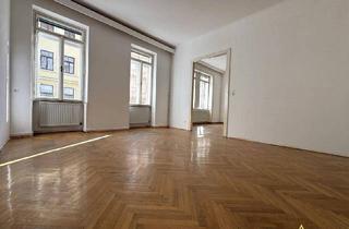 Wohnung kaufen in Josefstädter Straße, 1080 Wien, ROHDIAMANT IN TOPLAGE! U6 DIREKT. SANIERUNGSBEDÜRFTIGE 3,5 ZIMMER. FISCHGRÄTPARKETT.