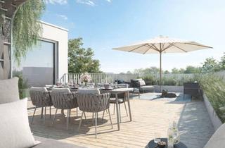 Wohnung kaufen in 1210 Wien, PREMIUM-WOHNGEFÜHL - DACHTERRASSENWOHUNG MIT FREIRAUM UND SONNE