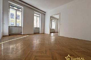 Wohnung kaufen in Josefstädter Straße, 1080 Wien, ROHDIAMANT IN TOPLAGE! U6 DIREKT. SANIERUNGSBEDÜRFTIGE 3,5 ZIMMER. FISCHGRÄTPARKETT.