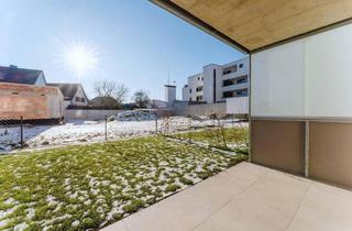 Wohnung kaufen in 4780 Schärding Vorstadt, 2-Zimmer-Wohnung mit Eigengarten - KAUFEN anstatt Geld verschenken - Erstbezug