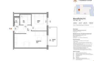 Wohnung mieten in Alfred-Grasel-Gasse 18/43, 1220 Wien, Unbefristete Neubau-Mietwohnung im Oberen Hausfeld | Termin online buchen: www.hausfeld22.at/nordlicht