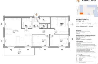 Wohnung mieten in Alfred-Grasel-Gasse 18/57, 1220 Wien, Unbefristete Neubau-Mietwohnung im Oberen Hausfeld | Termin online buchen: www.hausfeld22.at/nordlicht