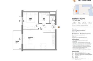 Wohnung mieten in Alfred-Grasel-Gasse 18/48, 1220 Wien, Unbefristete Neubau-Mietwohnung im Oberen Hausfeld Top 1.48 | Termin online buchen: www.hausfeld22.at/nordlicht