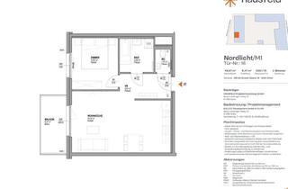 Wohnung mieten in Alfred-Grasel-Gasse 18/16, 1220 Wien, Unbefristete Neubau-Mietwohnung im Oberen Hausfeld | Termin online buchen: www.hausfeld22.at/nordlicht