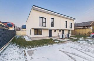 Doppelhaushälfte kaufen in 2201 Gerasdorf, Neubau-Erstbezug: Moderne 4-Zimmer Doppelhaushälfte in Kapellerfeld mit PV-Anlage & Garten