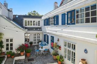 Haus kaufen in 1180 Wien, Neuer Preis! Urbanes Wohnen neu definiert – Gästecocktail im Atriumhof - Freiraum Genuss im Garten!