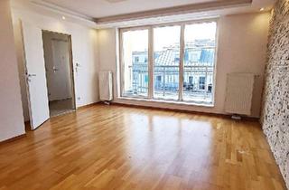 Wohnung mieten in Holbeingasse, 1100 Wien, HOLBEINGASSE, UNBEFRISTET, 86 m2 Altbau mit 6 m2 Balkon, Wohnküche, 2 Zimmer, Wannenbad, Parketten, 4. Liftstock